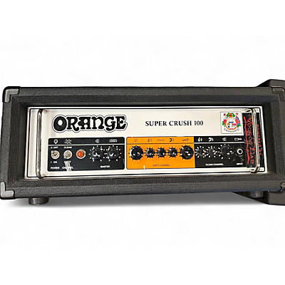 Used Orange Amplifiers Super Crush 100 Solid State Guitar Amp Head