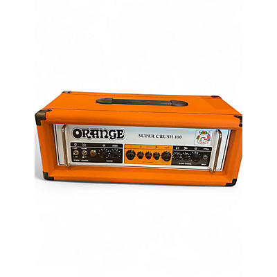 Used Orange Amplifiers Super Crush 100 Solid State Guitar Amp Head