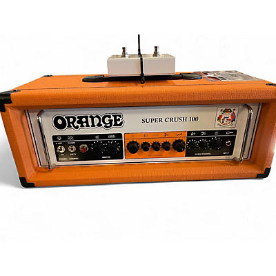 Used Orange Amplifiers Super Crush 100 Solid State Guitar Amp Head