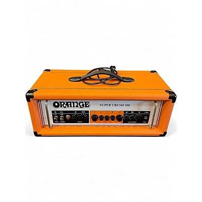 Used Orange Amplifiers Super Crush 100 Solid State Guitar Amp Head
