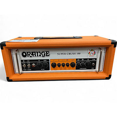 Used Orange Amplifiers Super Crush 100 Solid State Guitar Amp Head