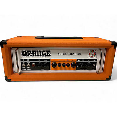 Used Orange Amplifiers Super Crush 100 Solid State Guitar Amp Head