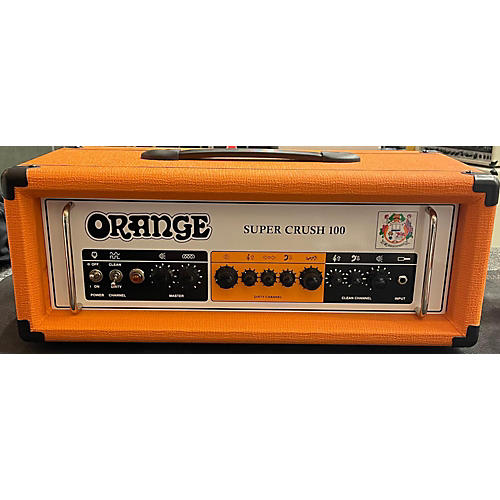 Orange Amplifiers Used Orange Amplifiers Super Crush 100H Solid State Guitar Amp Head