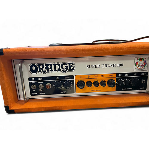 Used Orange Amplifiers Super Crush 100w Head Solid State Guitar Amp Head