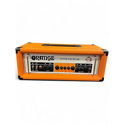 Orange Amplifiers Used Orange Amplifiers Super crush 100 Solid State Guitar Amp Head