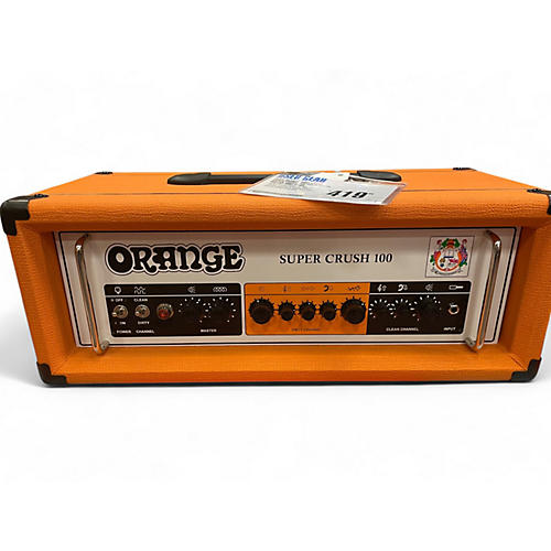 Orange Amplifiers Used Orange Amplifiers Super crush 100 Solid State Guitar Amp Head