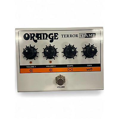 Used Orange Amplifiers Terror Stamp 20W Tube Hybrid Pedal Amp White Pedal