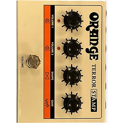 Used Orange Amplifiers Terror Stamp Effect Pedal