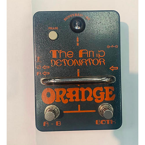 Orange Amplifiers Used Orange Amplifiers The Amp Detomator Effect Pedal