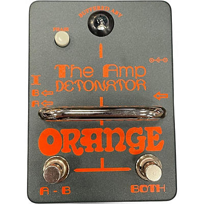 Used Orange Amplifiers The Amp Detonator Effect Pedal