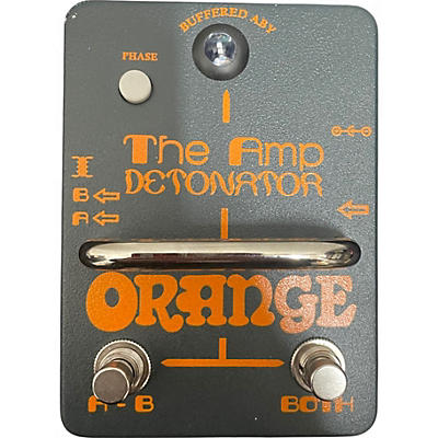 Orange Amplifiers Used Orange Amplifiers The Amp Detonator Pedal