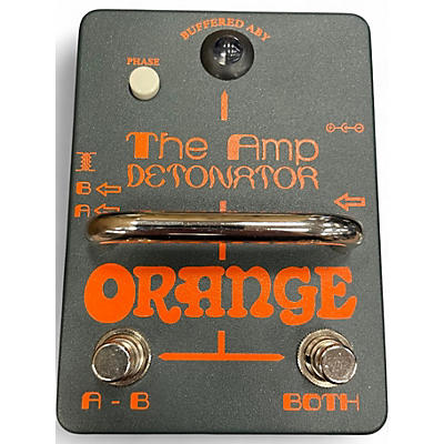 Used Orange Amplifiers The Amp Detonator Pedal