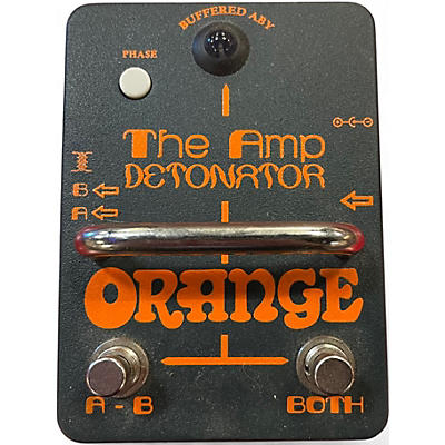 Used Orange Amplifiers The Amp Detonator Pedal