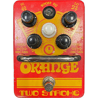 Used Orange Amplifiers Two-Stroke Boost EQ Effect Pedal