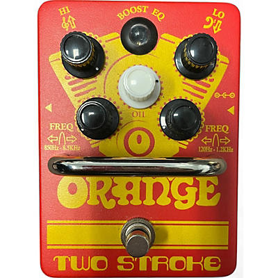 Orange Amplifiers Used Orange Amplifiers Two Stroke Effect Pedal