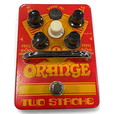 Orange Amplifiers Used Orange Amplifiers Two Stroke Pedal