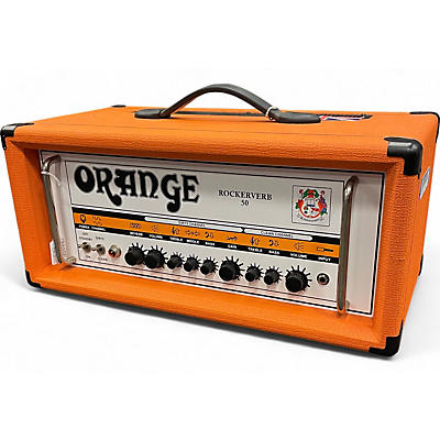 Orange Amplifiers Used Orange Amplifiers rockerverb 50 Tube Guitar Amp Head