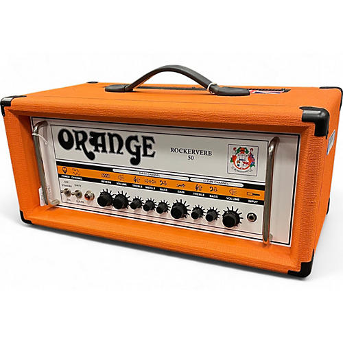 Orange Amplifiers Used Orange Amplifiers rockerverb 50 Tube Guitar Amp Head