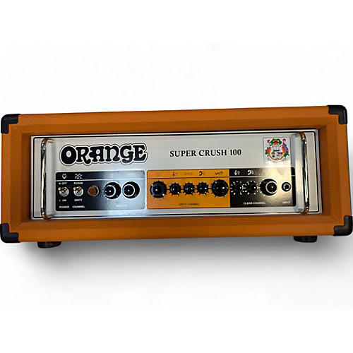 Orange Amplifiers Used Orange Amplifiers super crush 100 Solid State Guitar Amp Head