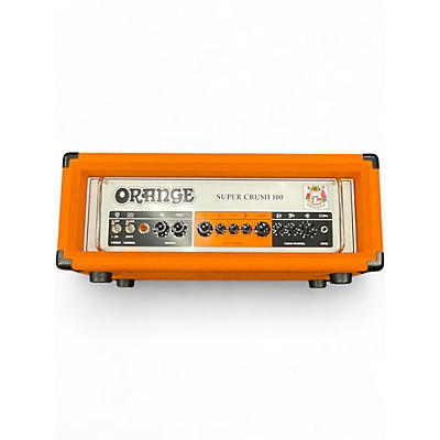 Used Orange Amplifiers super crush 100 Solid State Guitar Amp Head