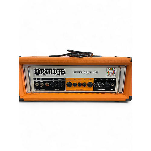 Orange Amplifiers Used Orange Amplifiers super crush 100 Tube Guitar Amp Head