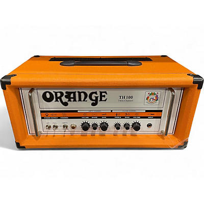 Used Orange Amplifiers th100 Tube Guitar Amp Head