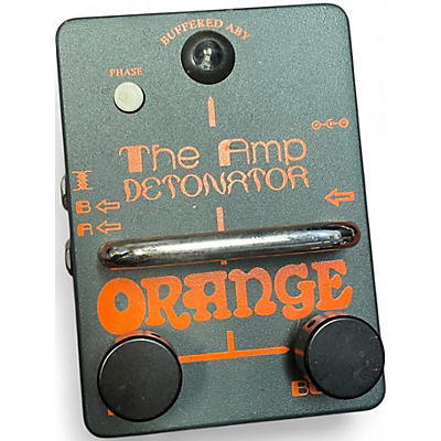 Orange Amplifiers Used Orange Amplifiers the amp detonator Pedal