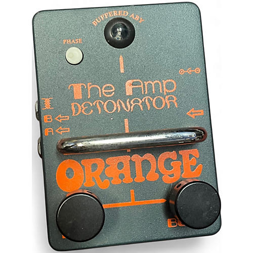 Orange Amplifiers Used Orange Amplifiers the amp detonator Pedal