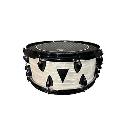 Used Orange County Drum & Percussion 13X6 Venice Series Snare White Drum