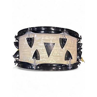 Used Orange County Drum & Percussion 13X6.5 Venice Series Snare Olympic White Drum