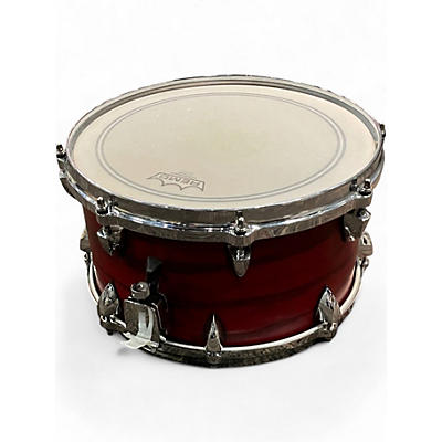 Used Orange County Drum & Percussion 13X7 MAPLE ASH SNARE RED Drum