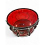 Used Orange County Drum & Percussion 13X7 Miscellaneous Snare RED SPARKLE Drum RED SPARKLE 198