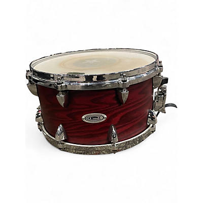 Used Orange County Drum & Percussion 13in MAPLE ASH Trans Red Drum