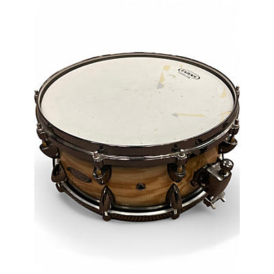 Used Orange County Drum & Percussion 14X6 MAPLE SNARE 2 Tone Sunburst Drum