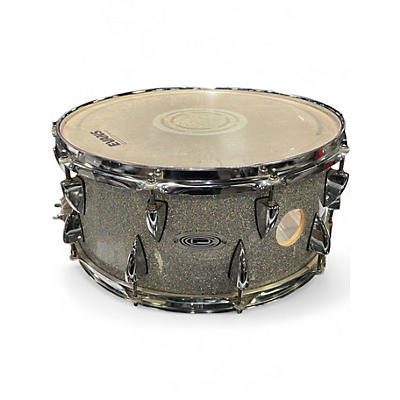 Used Orange County Drum & Percussion 14X6 Maple Hybrid  Halo Flake Drum