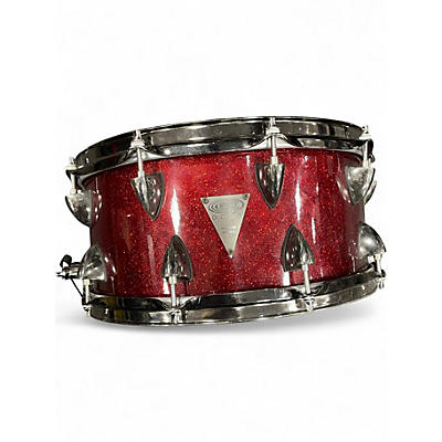 Used Orange County Drum & Percussion 14X6.5 Avalon Series Snare Red Sparkle Drum