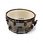 Used Orange County Drum & Percussion 14X7 25 ply Maple Metallic Silver Drum Metallic Silver 214