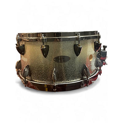 Orange County Drum & Percussion Used Orange County Drum & Percussion 14X7 maple 25 ply vented snare Black sparkle fade Drum