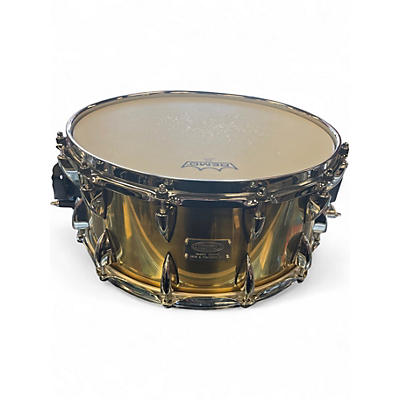 Used Orange County Drum & Percussion 14in BRASS SNARE BRASS Drum