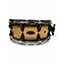 Used Orange County Drum & Percussion 14in maple snare natural black burst Drum natural black burst 33