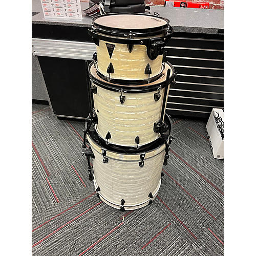 Orange County Drum & Percussion Used Orange County Drum & Percussion 3 piece Venice Series MARINE WHITE Drum Kit MARINE WHITE