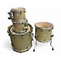 Used Orange County Drum & Percussion 4 Piece Newport Series Silver Sparkle Drum Kit Silver Sparkle