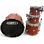 Used Orange County Drum & Percussion 4 Piece Venice Series Satin Red Drum Kit Satin Red