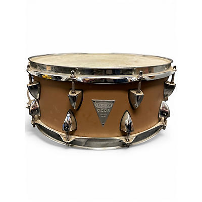 Used Orange County Drum & Percussion 5.5X14 Venice Series Snare Desert Sand Drum