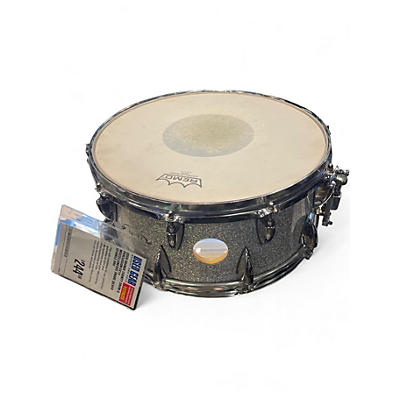 Used Orange County Drum & Percussion 6X14 Miscellaneous Snare Silver Sparkle Drum
