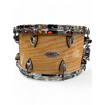 Used Orange County Drum & Percussion 7X13 Maple Ash Natural Gloss Drum