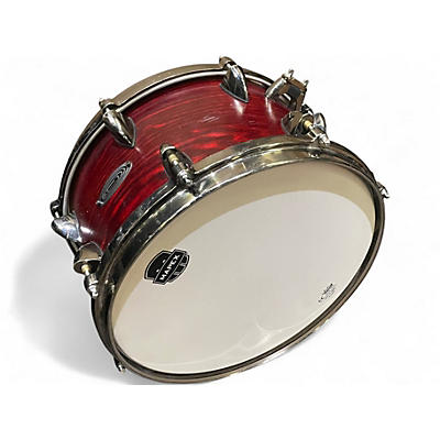 Used Orange County Drum & Percussion 7X13 maple ash snare Chestnut Matte Drum