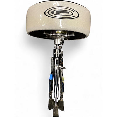 Used Orange County Drum & Percussion Silver sparkle Round top Drum Throne