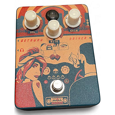 Used Orange GETAWAY DRIVER Effect Pedal