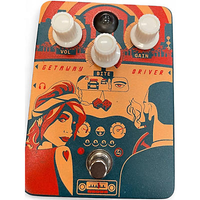 Used Orange GETAWAY DRIVER Effect Pedal
